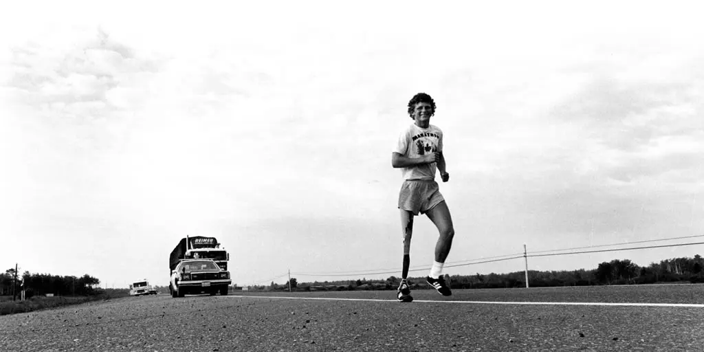 Terry Fox running