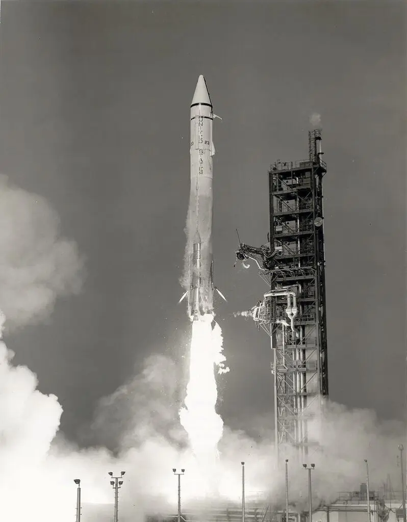 Décollage de Mariner 9 sur sa fusée Atlas-Centaur