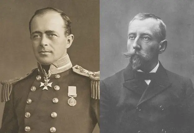Robert Scott et Roald Amundsen